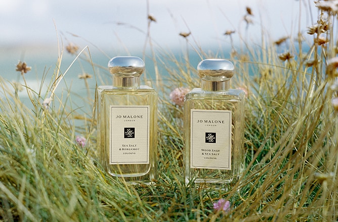 Fragrâncias com Frescor de Sal Marinho